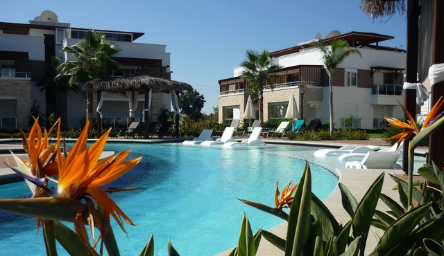 Nice ground floor apartment on beautiful pool