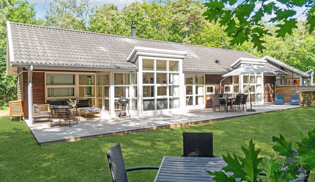 Nice home in Hasle with sauna