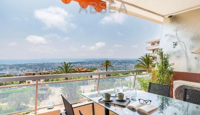 Nice Sea View Studio Pool Terrace Parking