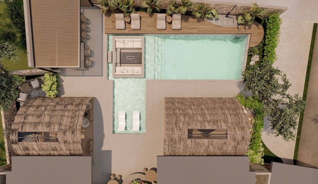 Nicholas nest private resort with heated swimming pool