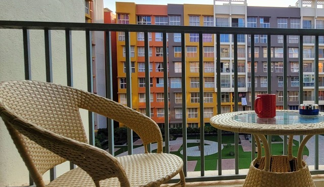 No Fixed Address - cozy 2-bedroom apartment at Tata Rio de Goa.