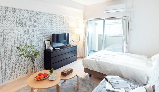No room assigned WOM Condominium5 minutes walk from Tamatsukuri Station Free WiFi/Osaka Ōsaka