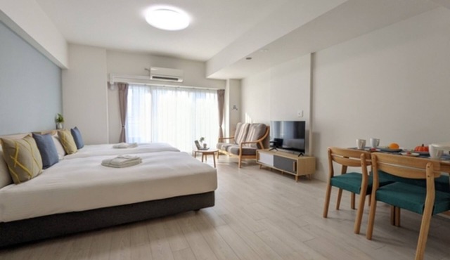 Nonsmoking High floor Double bed x2 Standard/Osaka Ōsaka