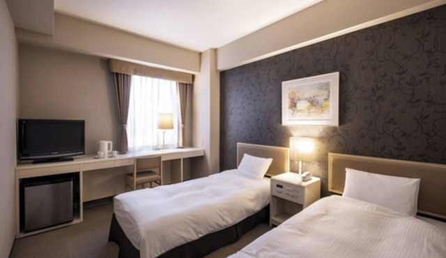 Nonsmoking River View Twin Room Room only Sta/Sapporo Hokkaidō