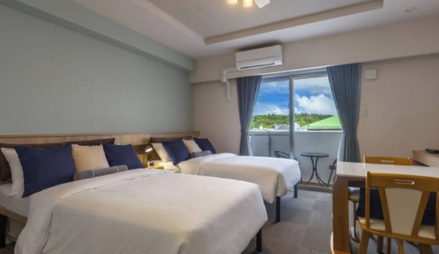 Nonsmoking Twin 4th to 6th floors with mini k/Ginowan Okinawa