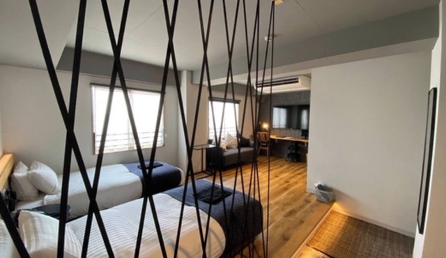 NonsmokingdeTOUR Deluxe Twin with bathtub Br/Fukuyama Hiroshima