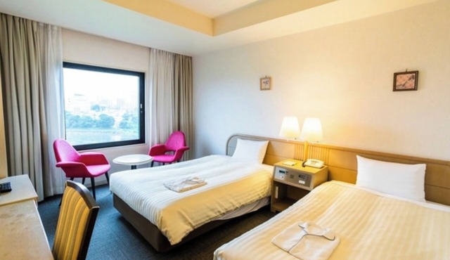 NonsmokingStandard Twin Room Simple Stay/Maebashi Gunma