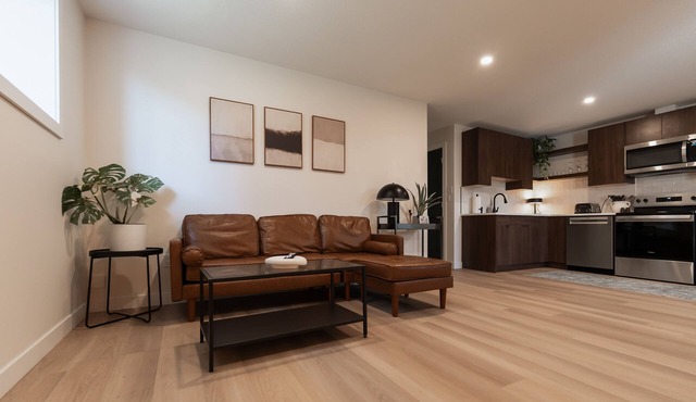 Nordic Suite W | Private, Pet-friendly, Fenced Yard, Outdoor Patio w/Fire-Table
