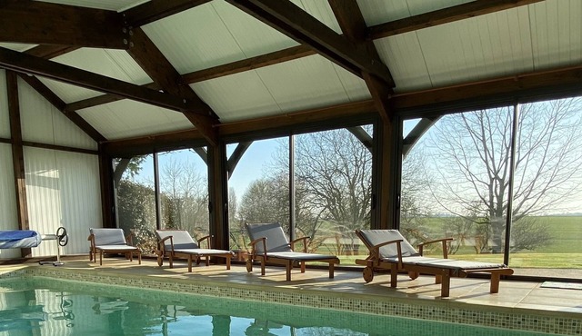 Normandy home classed 4*, indoor swimming pool
