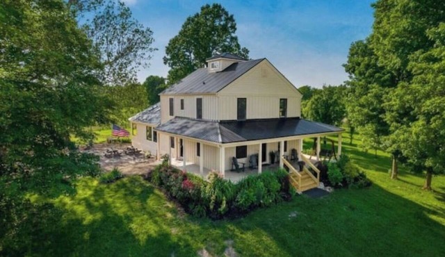 North 64 Farms Luxury Farm House sunrise view