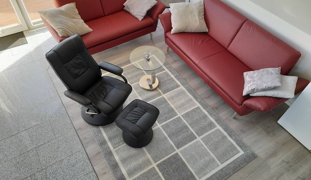 North Sea Oasis Pethan with sauna + panoramic view, WLAN-o pets