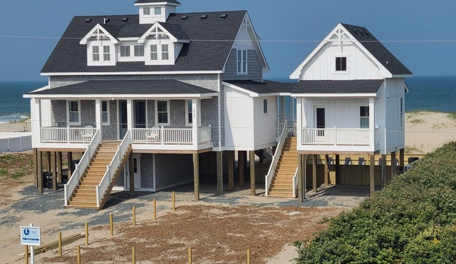Northwind | 4BR Oceanfront 4x4 OBX | Private Pool & Villa | Sleeps 10