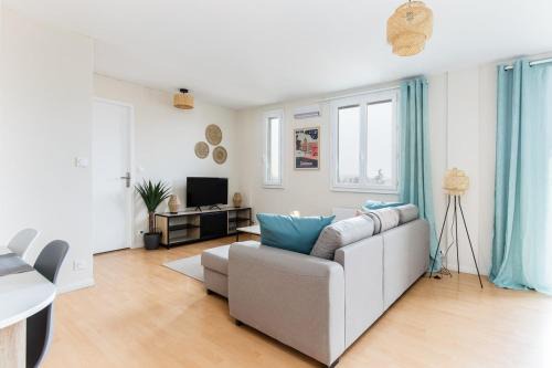 NOUVEAU ! Appartement 2 chambres, climatisation, balcon, bord de Garonne, parking payant dans la rue