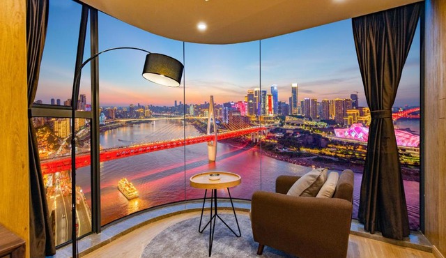 Nuanyu Drones show river view suite - Hongyadong Branch