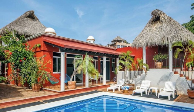 Oaxacan 3BR | Private Palapa, Pool & Ocean Views