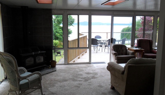 Ocean front beach home