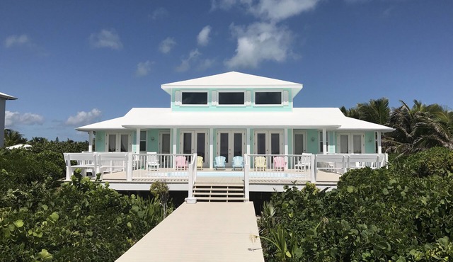 Ocean Front Home With Large Pool & Ideal Location- Hokie Hy