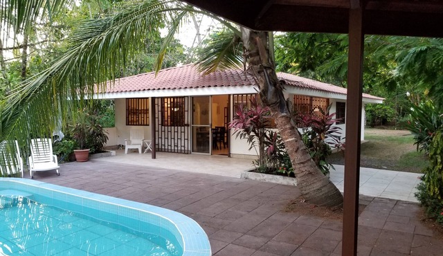 Ocean front house! Escape to nature. Costa Rican private paradise near Parrita