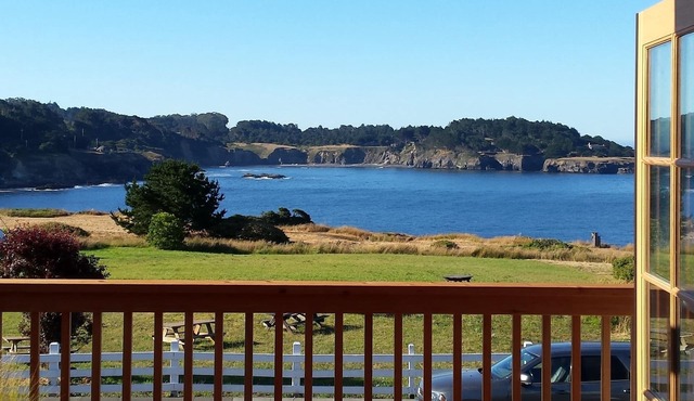 Ocean Front Luxury. Main Street Mendocino.
