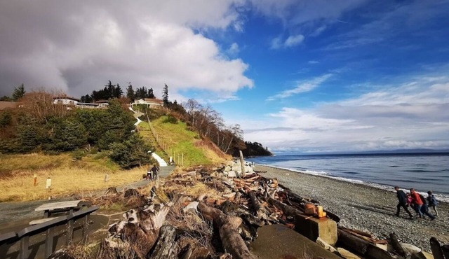 Ocean Mountain View at private one acre land in Goose Spits park
