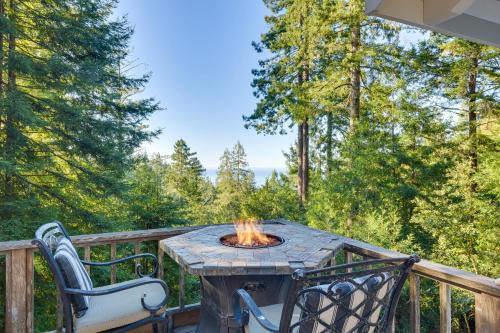 Ocean & Redwoods Views! Coastal NorCal Sanctuary
