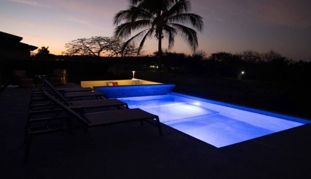 Ocean View 3 bed, 3 bath. Private pool. Steps to the beach in gated community