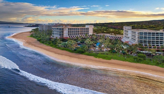 Ocean View Studio at Marriott’s Maui Ocean Club – Beachfront Paradise