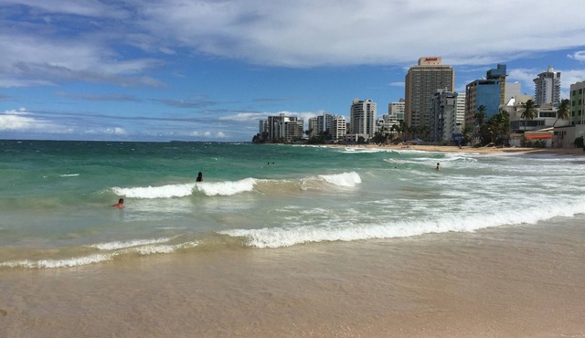 Ocean View Studio in the heart of prime Condado, accross the Street from Marriot
