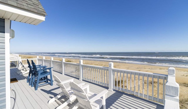 Ocean views from every level, just steps from the Hatteras Island beaches.