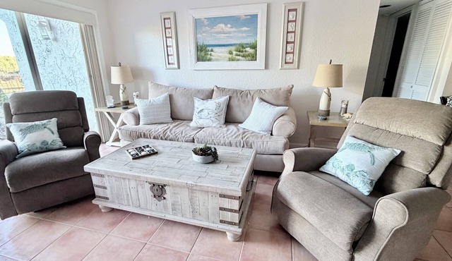 OCEAN VILLAGE. Beach,Golf,Heated Pools,pickleball,Tennis,etc Enjoy and Relax