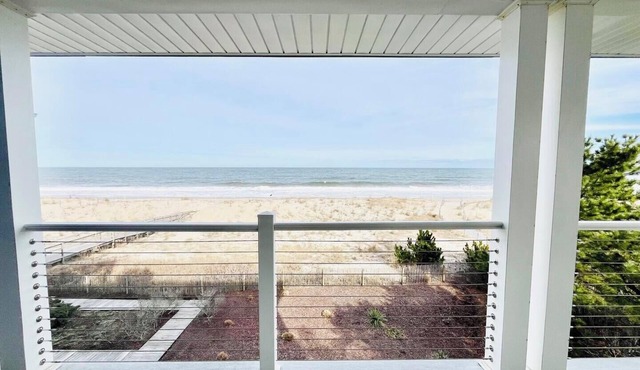 Oceanfront 4BR Villa Reverie: Steps to Beach, Close to Rehoboth & Dewey!