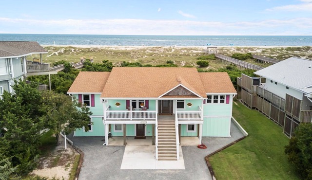 Oceanfront 6BR Private Beach Access Private Pool on The Point Moonlit Dunes