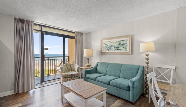Oceanfront Condo with Resort Pools