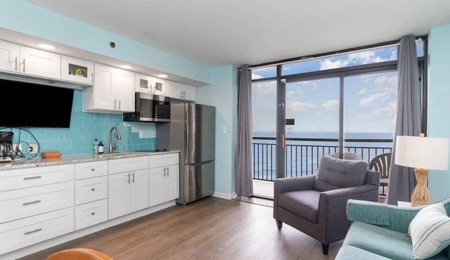 Oceanfront Condo with Resort Amenities