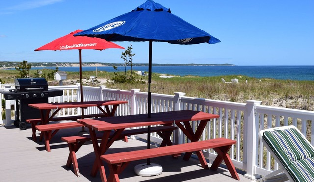 Oceanfront Cape Cod Home on Private Beach Just Steps to the Ocean w/AC