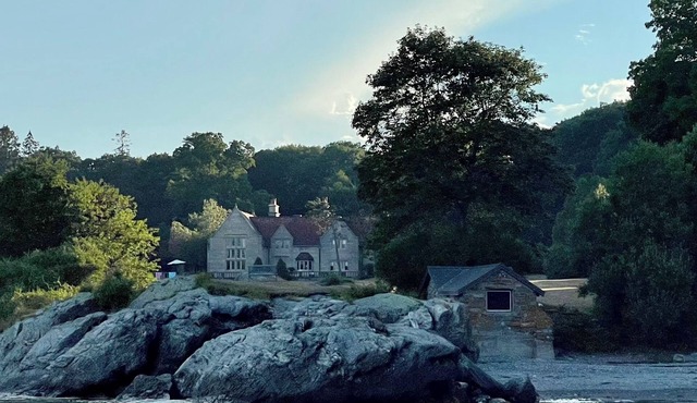 Oceanfront Castle Estate and Private Beach.