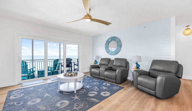 Oceanfront Condo w/Balcony + Rocket Launch Views