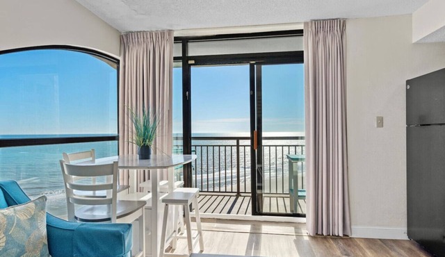 Oceanfront End Unit Condo Sunrise and Sunset Views