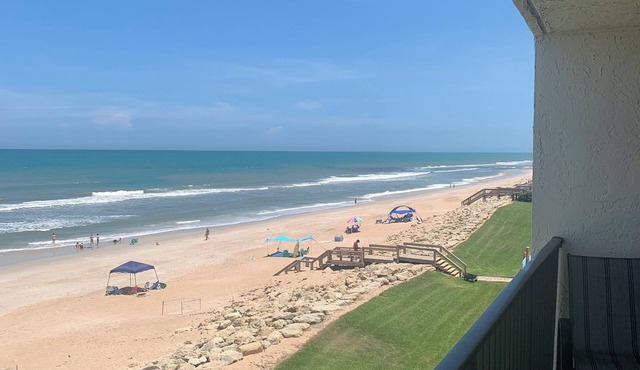 Oceanfront fully-updated Chadham by the Sea 3/2 condo on No Drive Beach
