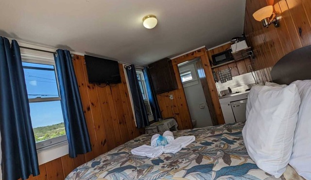 Oceanfront Getaway at the Cod Sunday cottage located at the Oceana Cottages