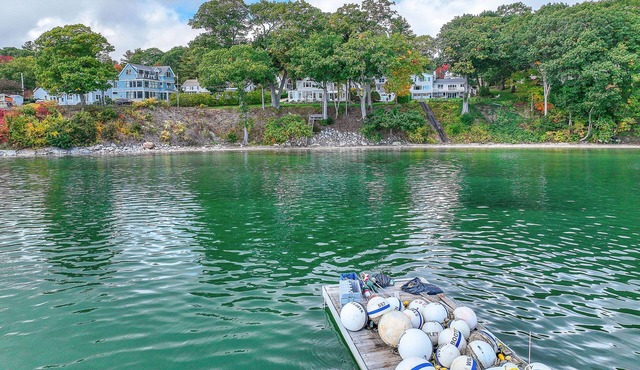 Oceanfront home with A/C, firepit, gas grill, W/D, + separate studio