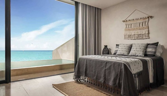 Oceanfront PH at Tankah 52 | Private Plunge Pool & Beach Escape