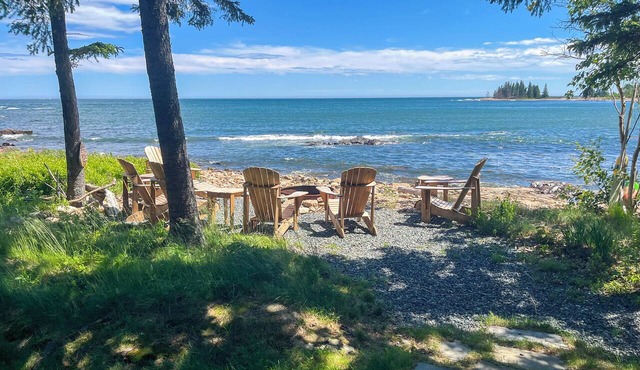 Oceanfront Prospect Harbor House w/ Deck, View