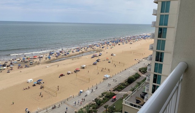 Oceanfront resort on Virginia Beach Boardwalk