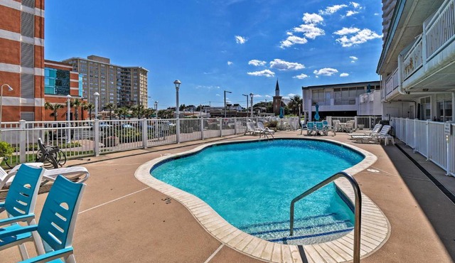 Oceanfront Resort Studio on Virginia Beach!