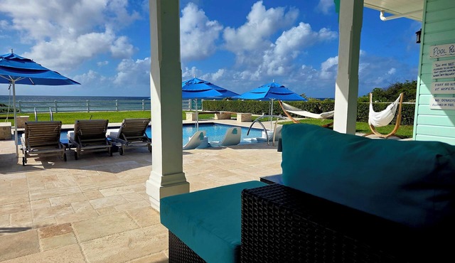 Oceanfront Resort-Style Home3br, 2Ba - Private Pool & Island car included