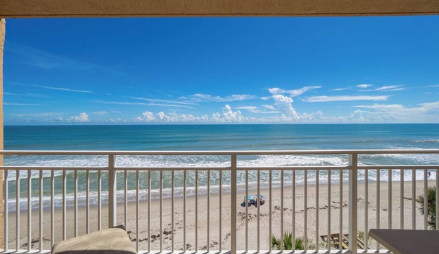Oceanfront 2BR 2BA Condo Indian Harbour Beach Stunning Views, 506