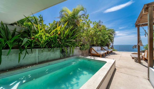 Oceanfront Villa With Private Plunge Pool
