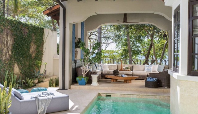 Oceanfront Villa with Pool & Terrace - Las Catalinas - Casa Azul