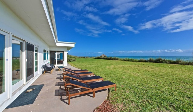Oceanfront Villa in the Space Coast